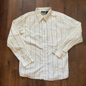 ODO men’s button down shirt, slide large